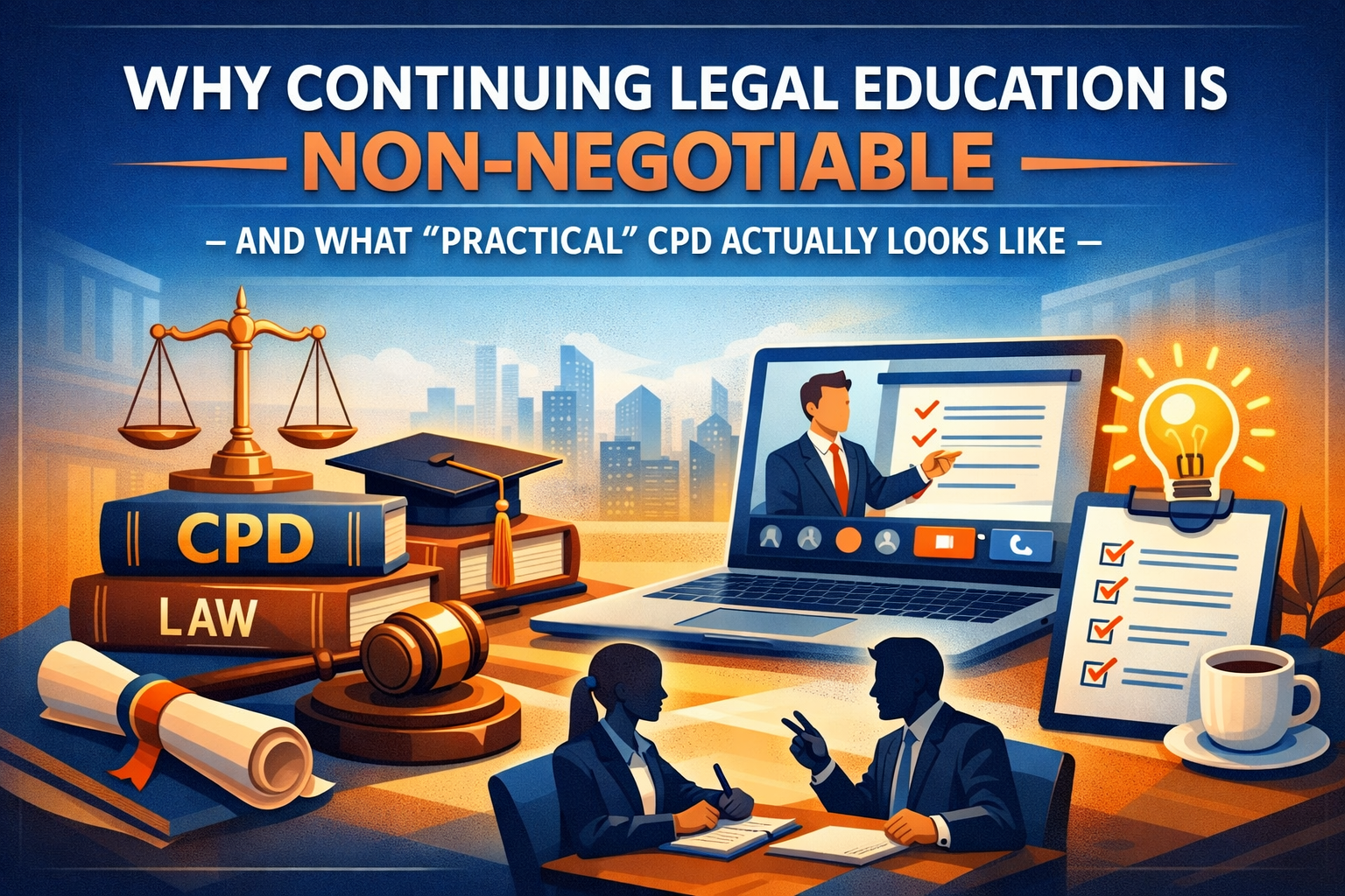 Why Continuing Legal Education Is Non-Negotiable – And What “Practical” CPD Actually Looks Like